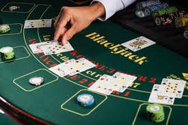 Tap chips to set your bet before each hand Speed Blackjack betting screen showing chip selection